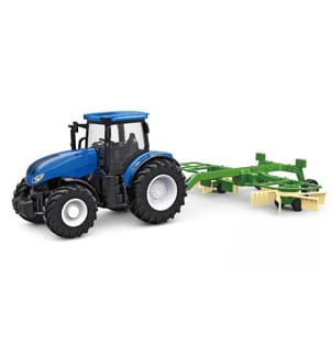 AMEWI - Traktor mit Kreiselschwader RTR, 1:24