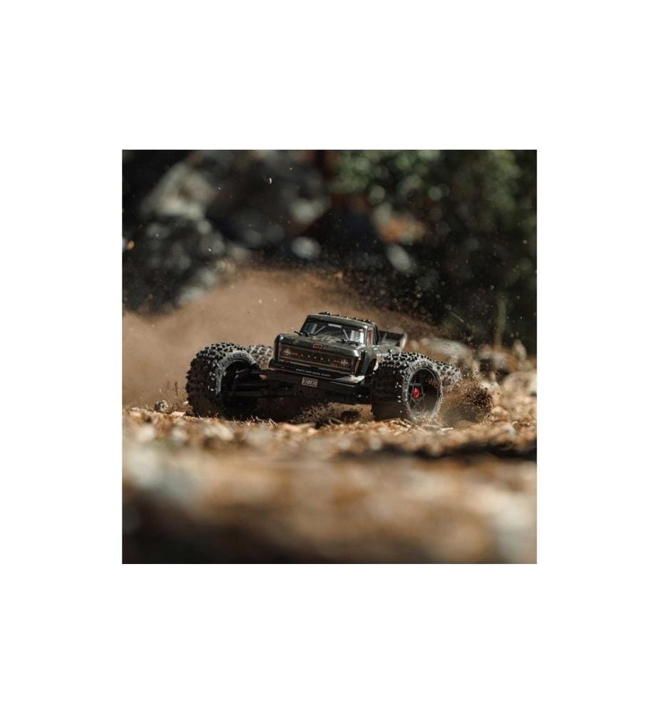 Arrma - Monster Truck Outcast 4x4 4S V2 BLX Gris, ARTR, 1:10