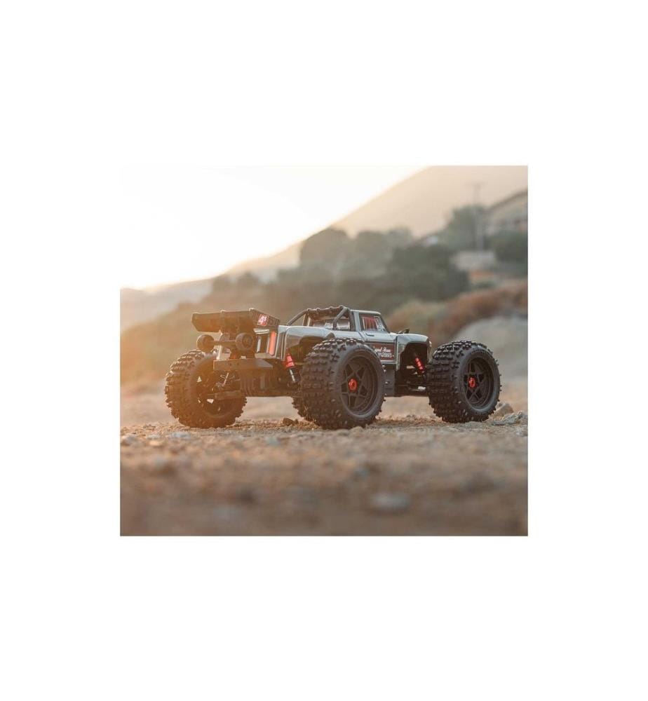 Arrma - Monster Truck Outcast 4x4 4S V2 BLX Gris, ARTR, 1:10