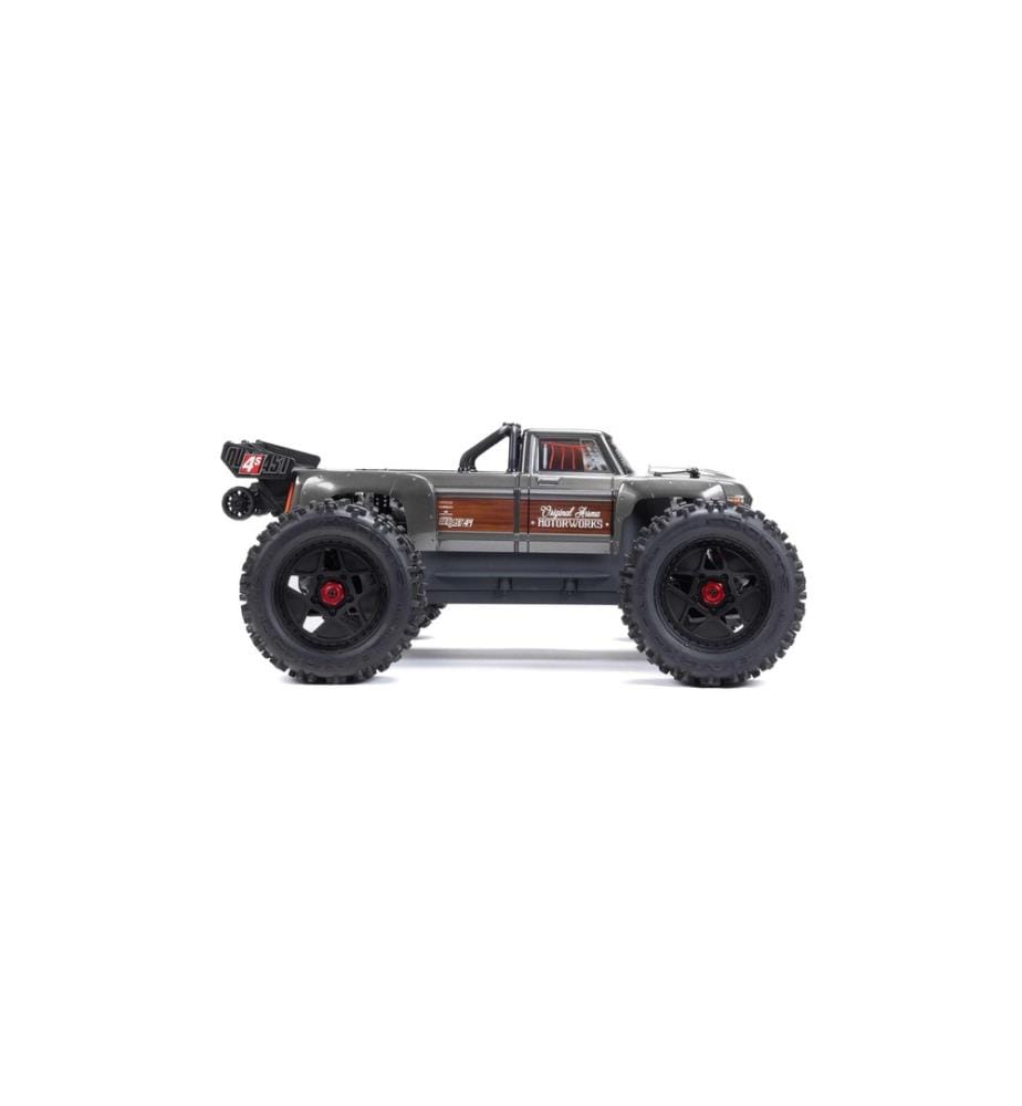 Arrma - Monster Truck Outcast 4x4 4S V2 BLX Gris, ARTR, 1:10
