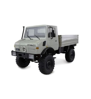 AMEWI - Mercedes-Benz Unimog Basic 4WD Gris clair, RTR, 1:12