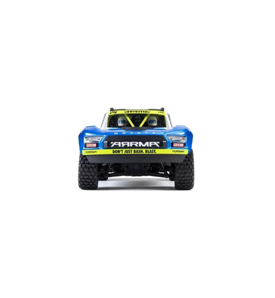 Arrma - Camion del deserto Mojave Grom Mega 380 Bleu, RTR, 1:18