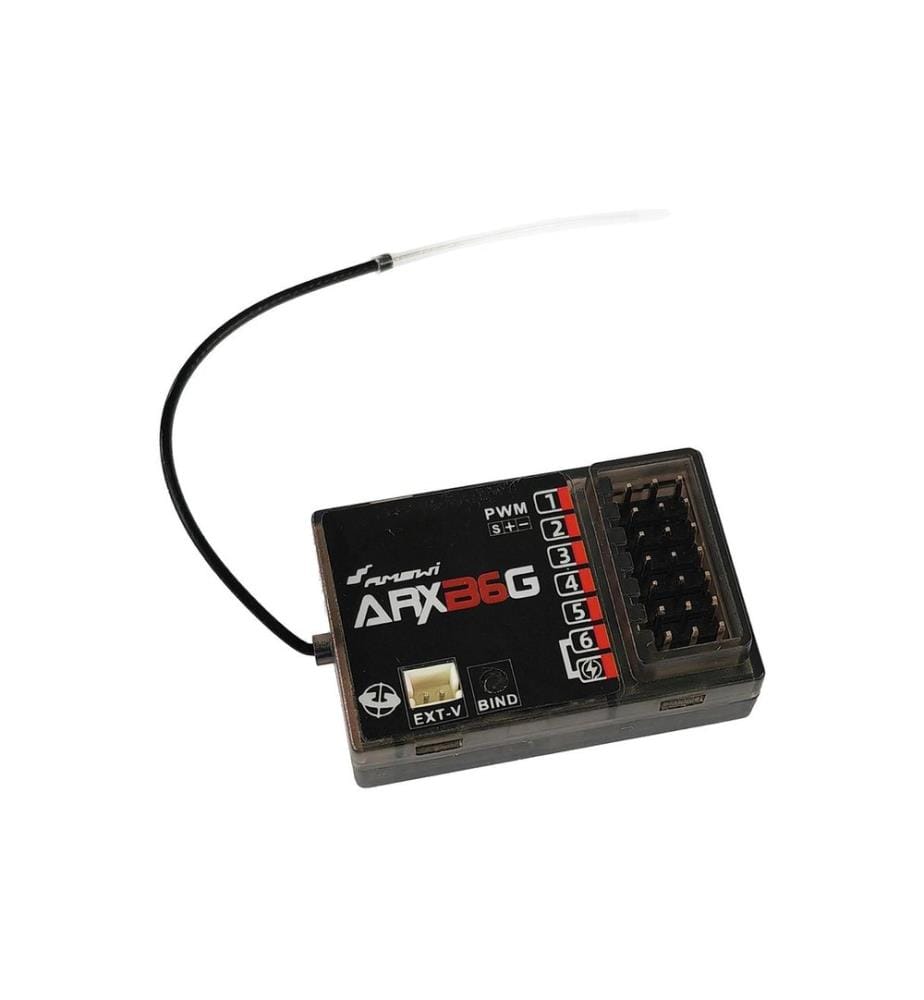 AMEWI - Récepteur ARXB6G 6 canaux avec gyroscope Pour ATXB6 et ATXB8