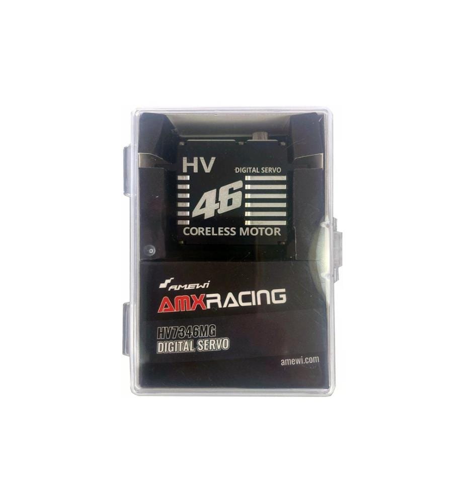 AMEWI - Servo standard AMX Racing HV7346MG 46 kg, 0.12 s, Digital HV