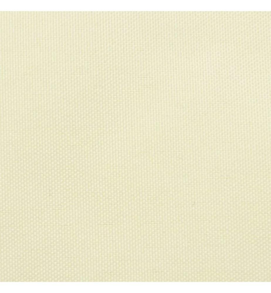 Sonnensegel Oxford-Gewebe Rechteckig 3,5x4,5 m Creme