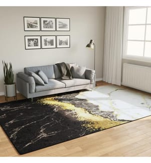 Tapis lavable multicolore 190x300 cm antidérapant