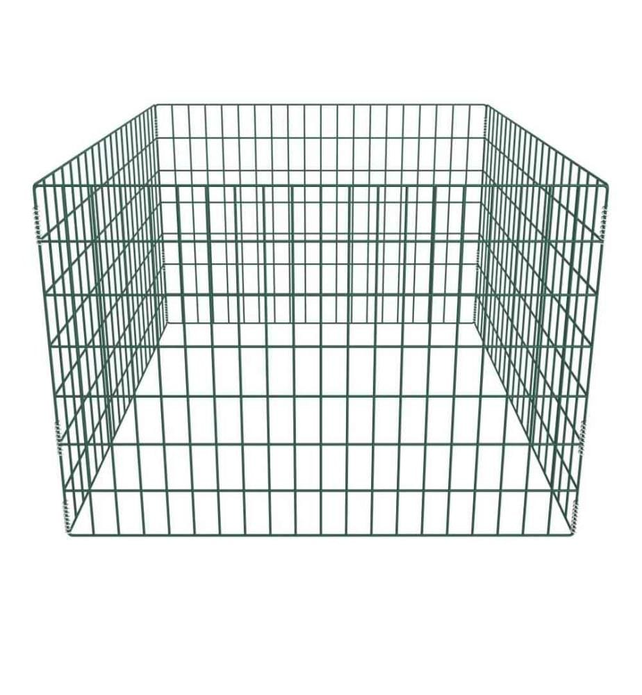 Gartenkomposter Quadratmaschen 100 x 100 x 70 cm