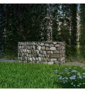 Panier de gabion Acier galvanisé 100x50x50 cm