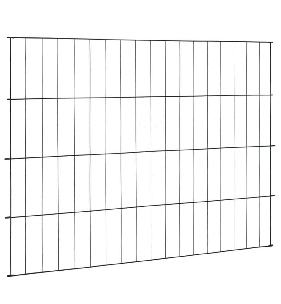 Ensemble de clôture de jardin 115x79 cm vert