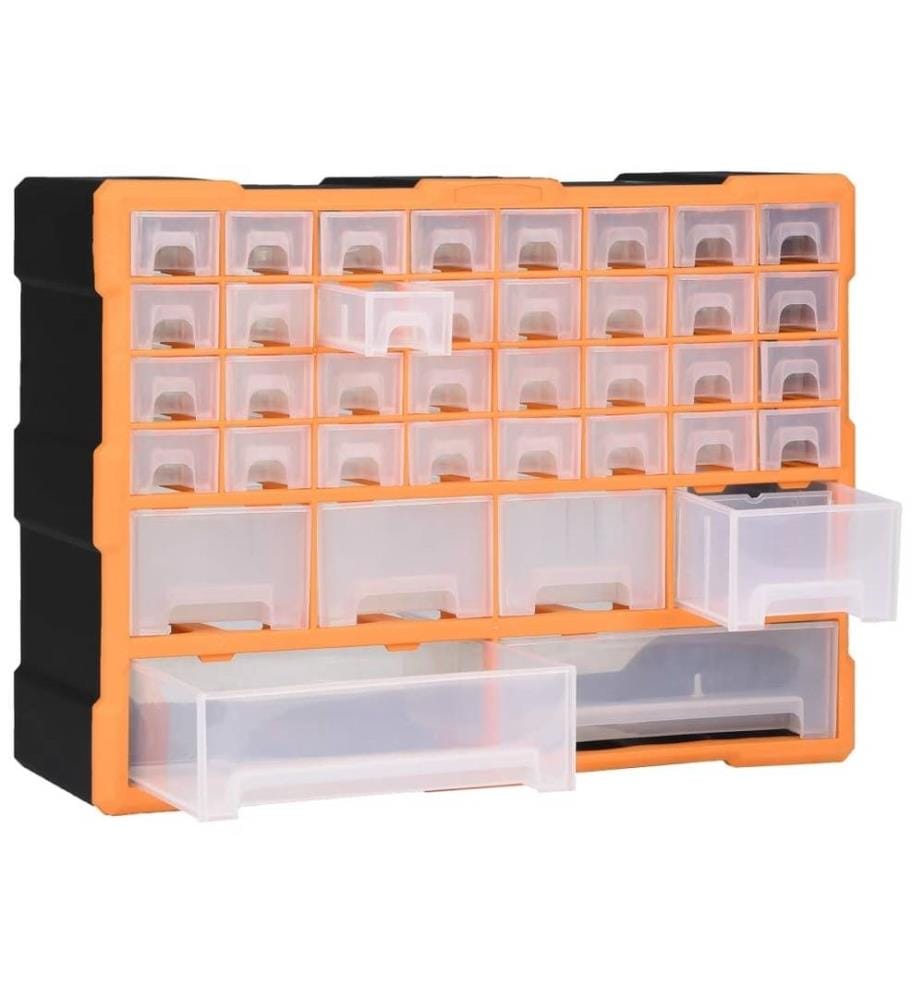 Multi-Schubladen-Organizer mit 40 Schubladen 52x16x37,5 cm
