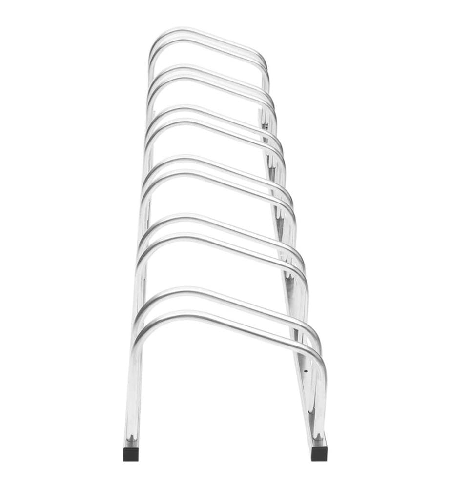 Fahrradständer für 6 Fahrräder Verzinkter Stahl