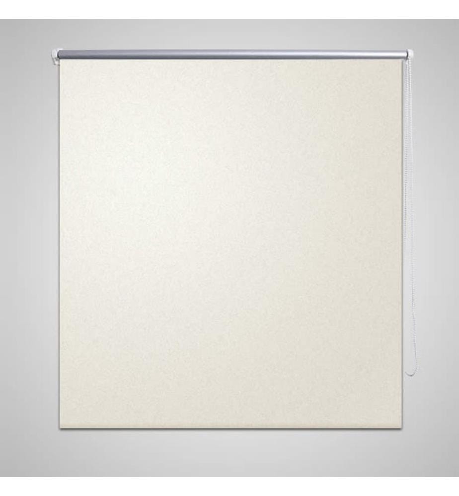 Store enrouleur occultant 100 x 230 cm crème