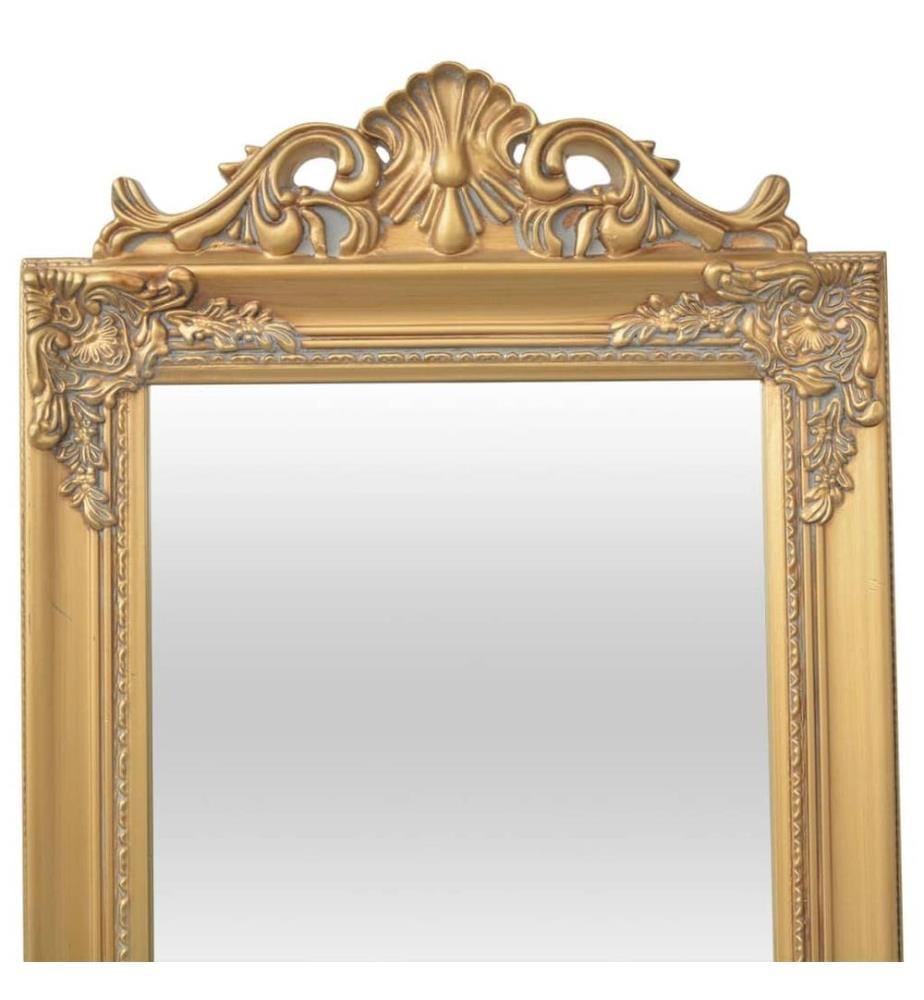 Standspiegel im Barock-Stil 160x40 cm Golden