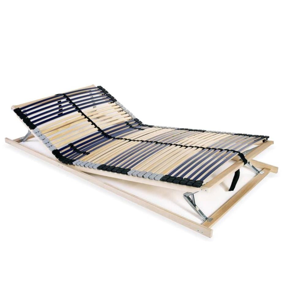 Lattenrost mit 42 Latten 7 Zonen 100x200 cm