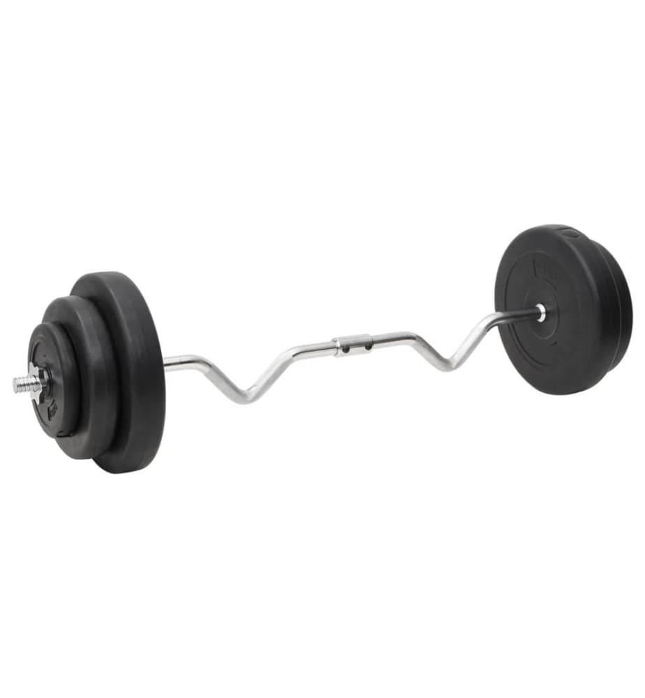 Curlhantel und Kurzhantel mit Gewichten 60 kg