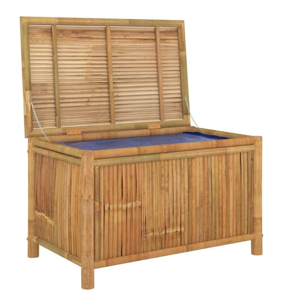 Gartentruhe 90x52x55 cm Bambus