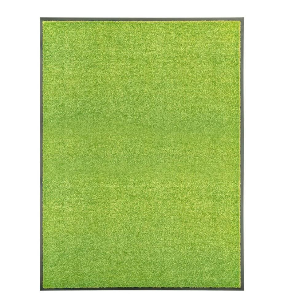 Paillasson lavable Vert 90x120 cm