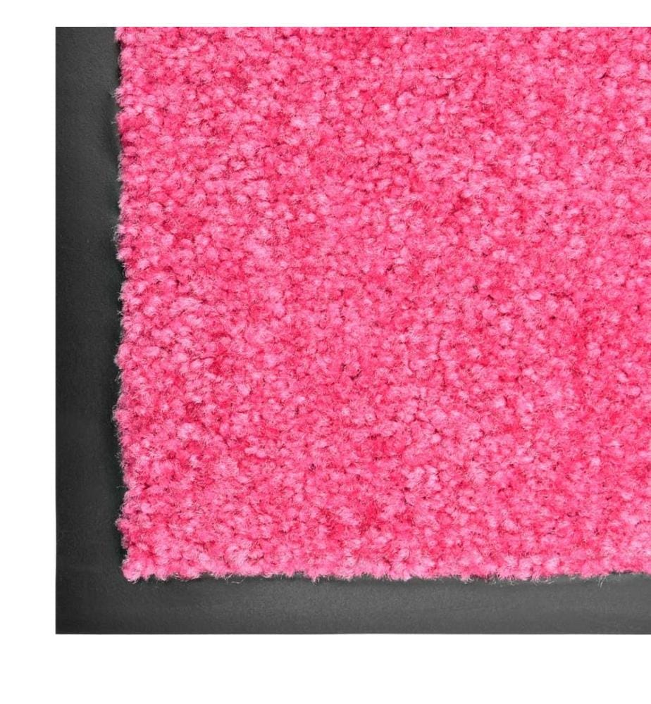 Paillasson lavable Rose 60x90 cm