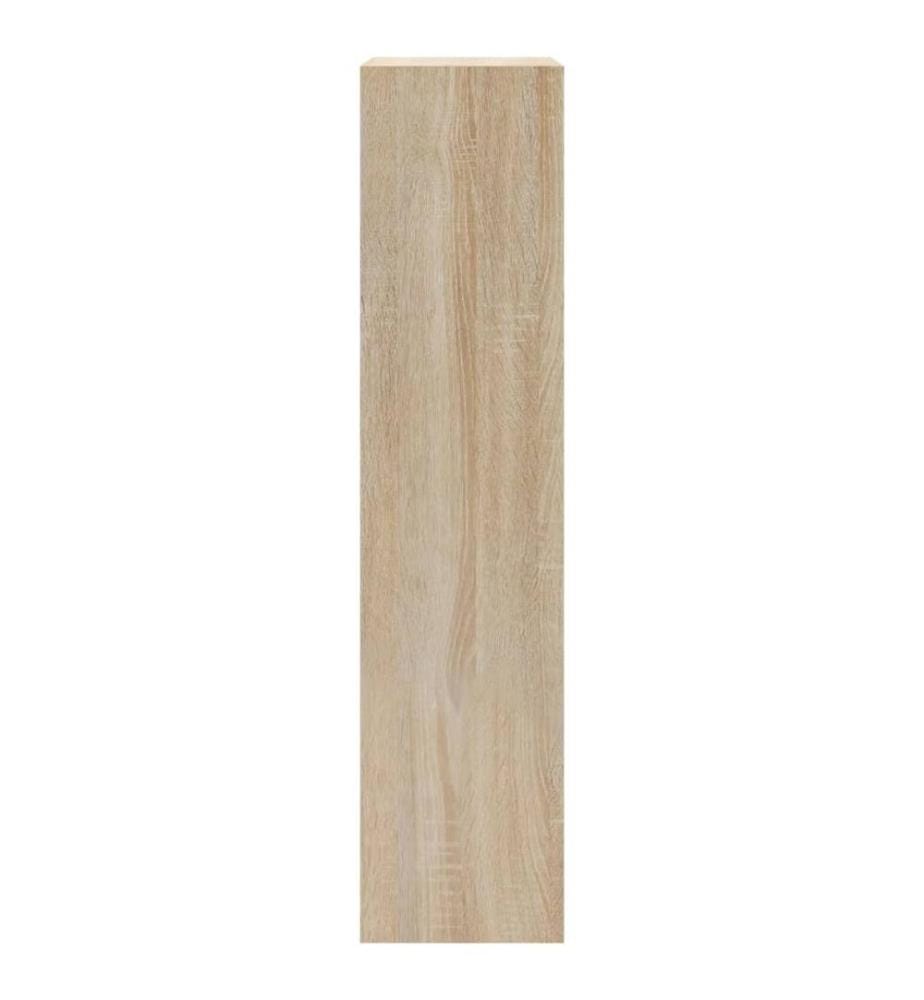Schuhschrank Sonoma-Eiche 63x24x103 cm Holzwerkstoff