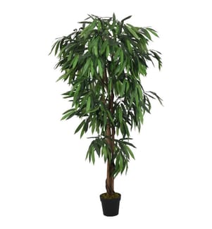 Mangobaum Künstlich 300 Blätter 80 cm Grün