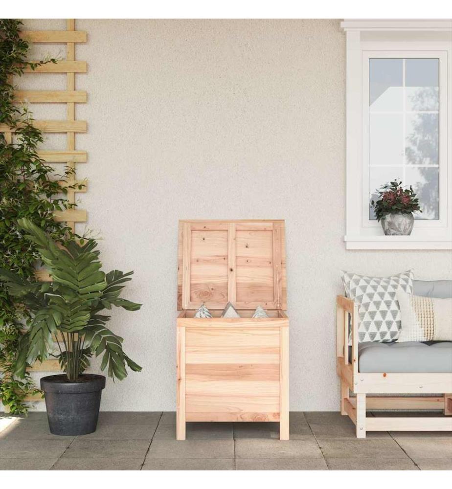 Gartentruhe 50x49x56,5 cm Massivholz Tanne