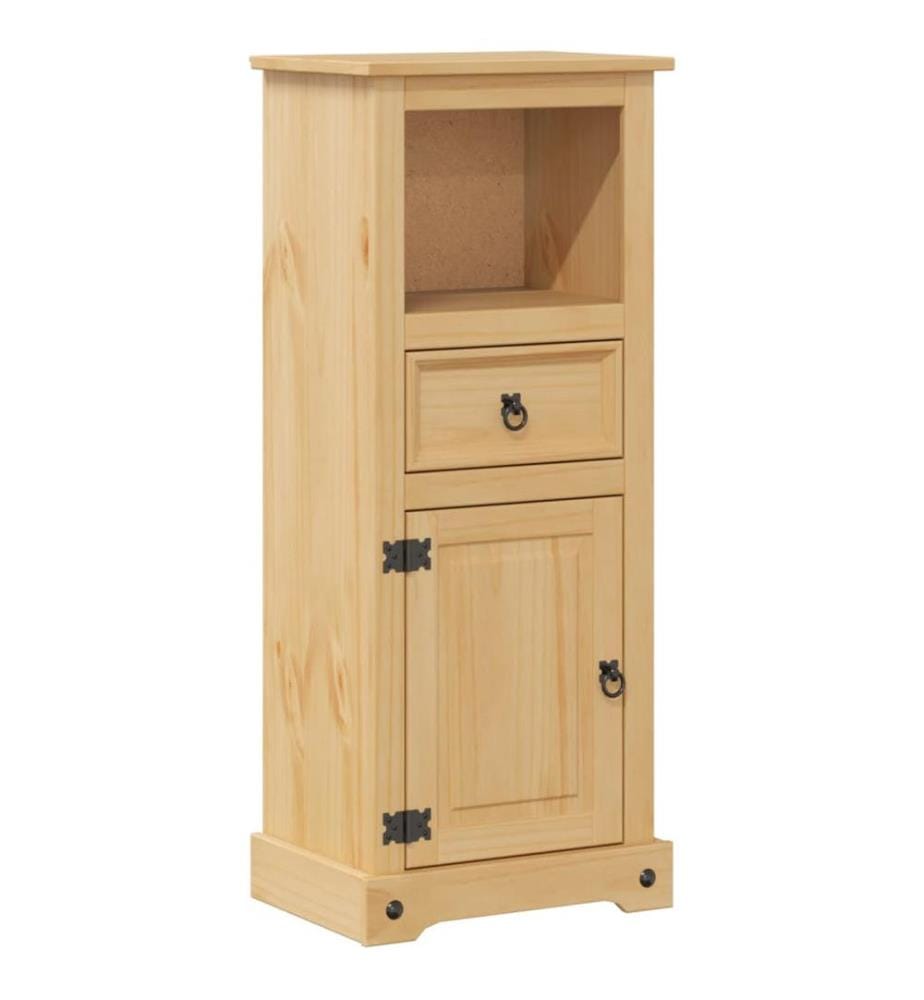 Badschrank Corona 45x33x110 cm Massivholz Kiefer