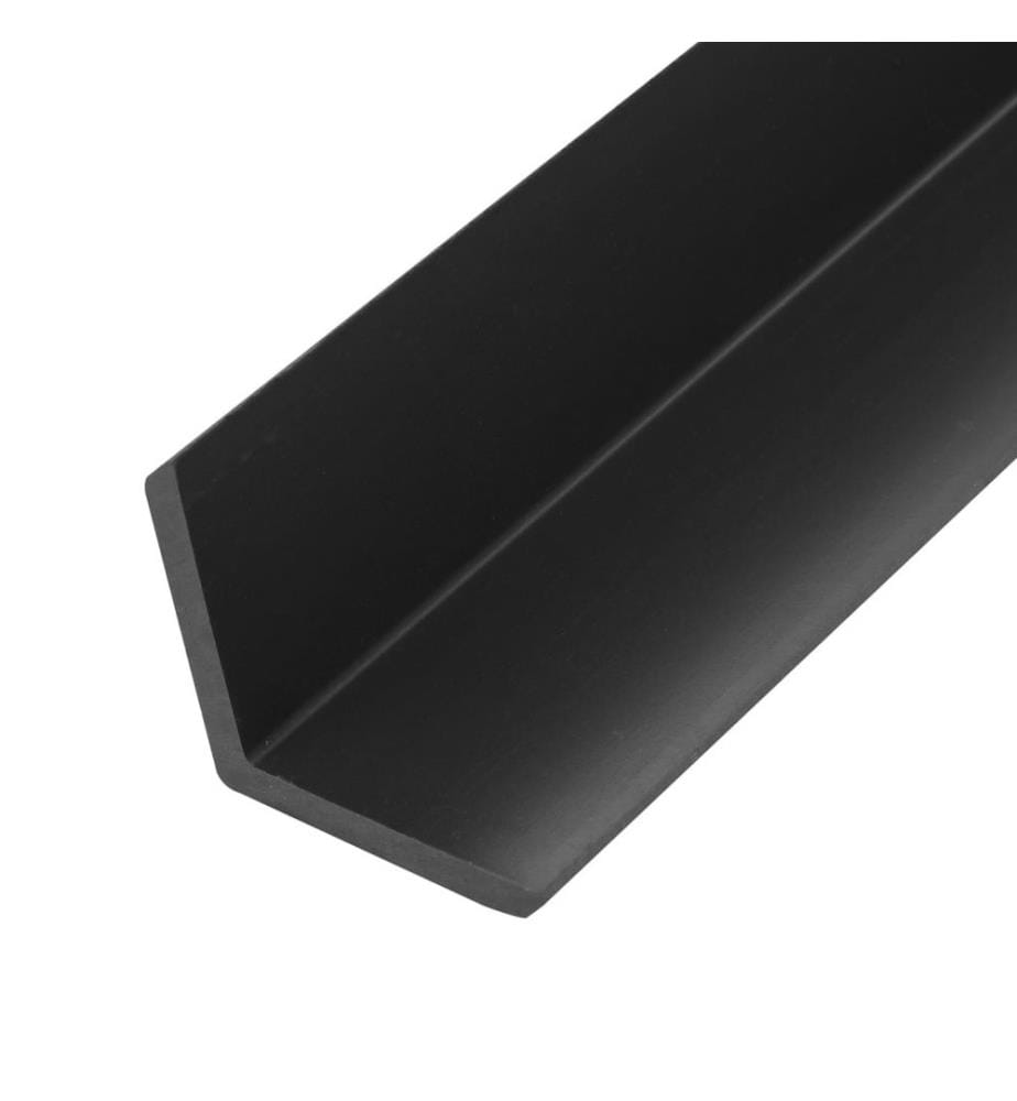 Winkelleisten 5 Stk. WPC 170 cm Grau