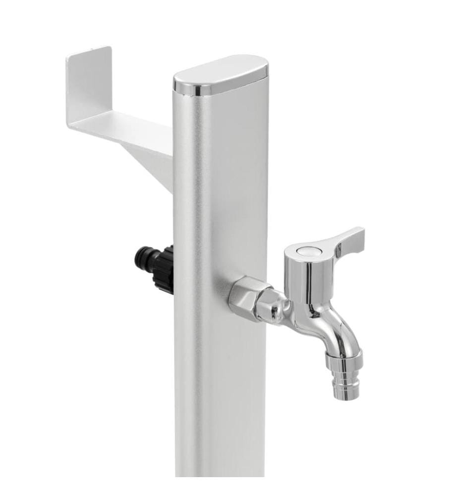 Garten-Wassersäule Aluminium 95 cm