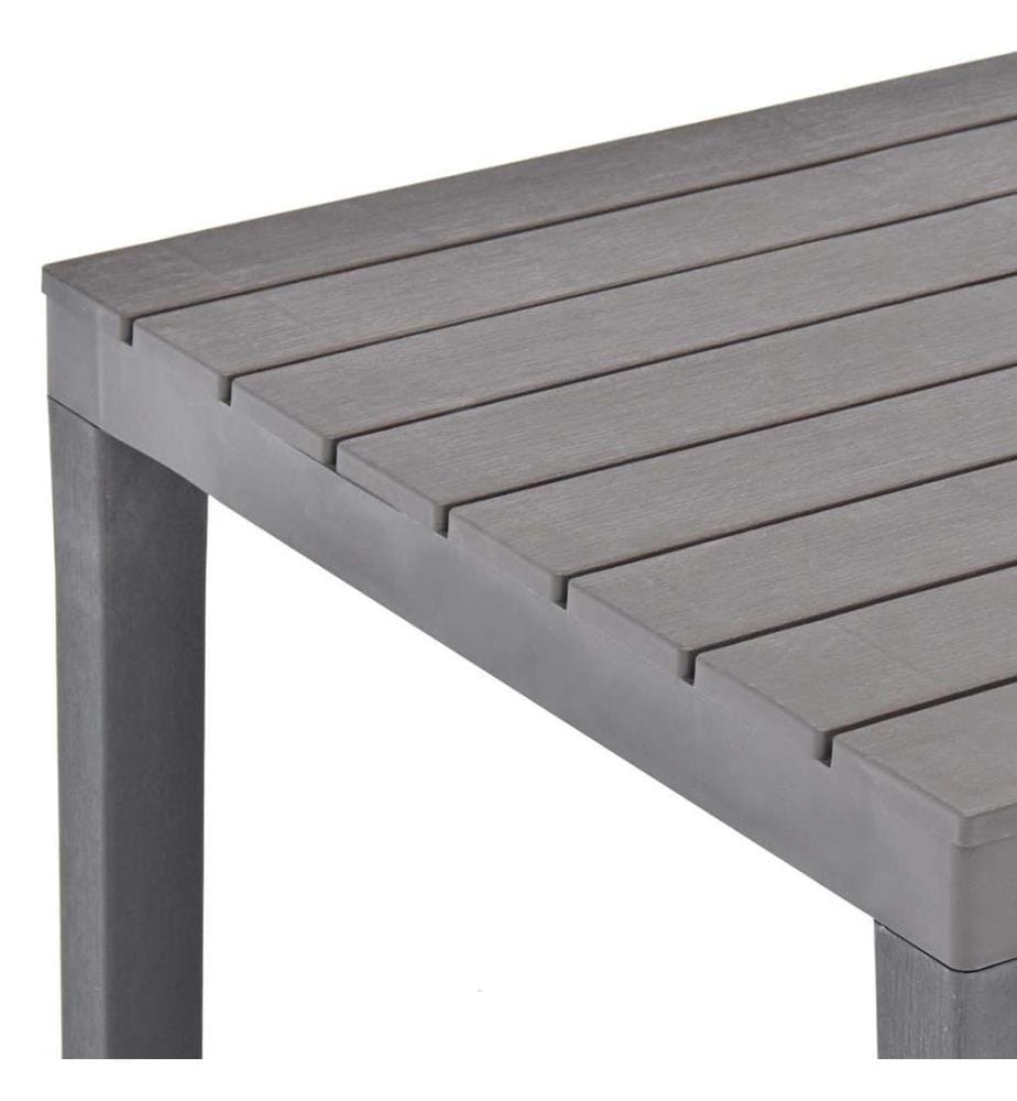 Table de jardin Moka 78x78x72 cm Plastique