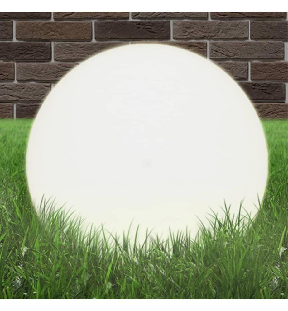 LED-Gartenleuchte Kugelförmig 50 cm PMMA