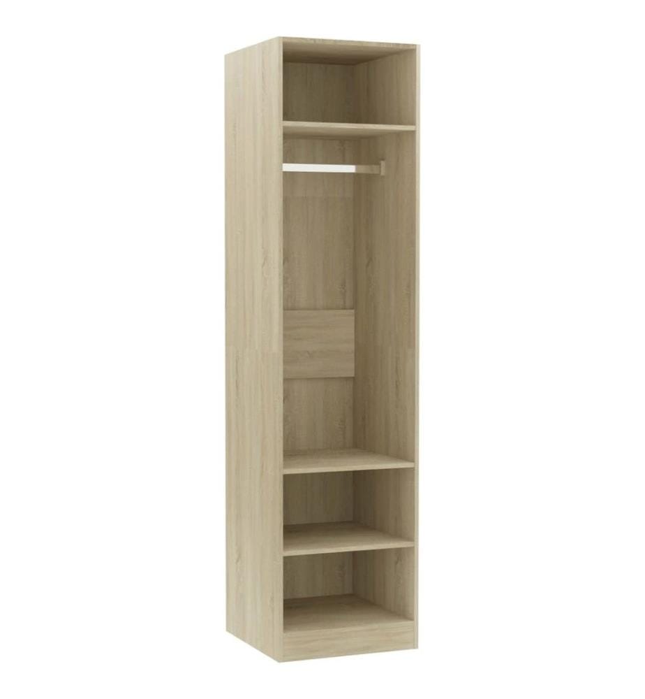Kleiderschrank Sonoma-Eiche 50x50x200 cm Holzwerkstoff