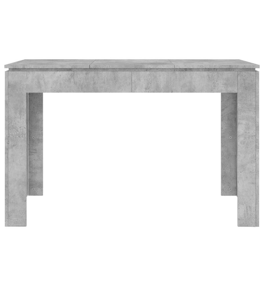 Esstisch Betongrau 120x60x76 cm Holzwerkstoff