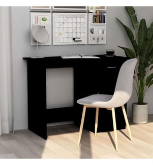Schreibtisch Schwarz 100x50x76 cm Holzwerkstoff