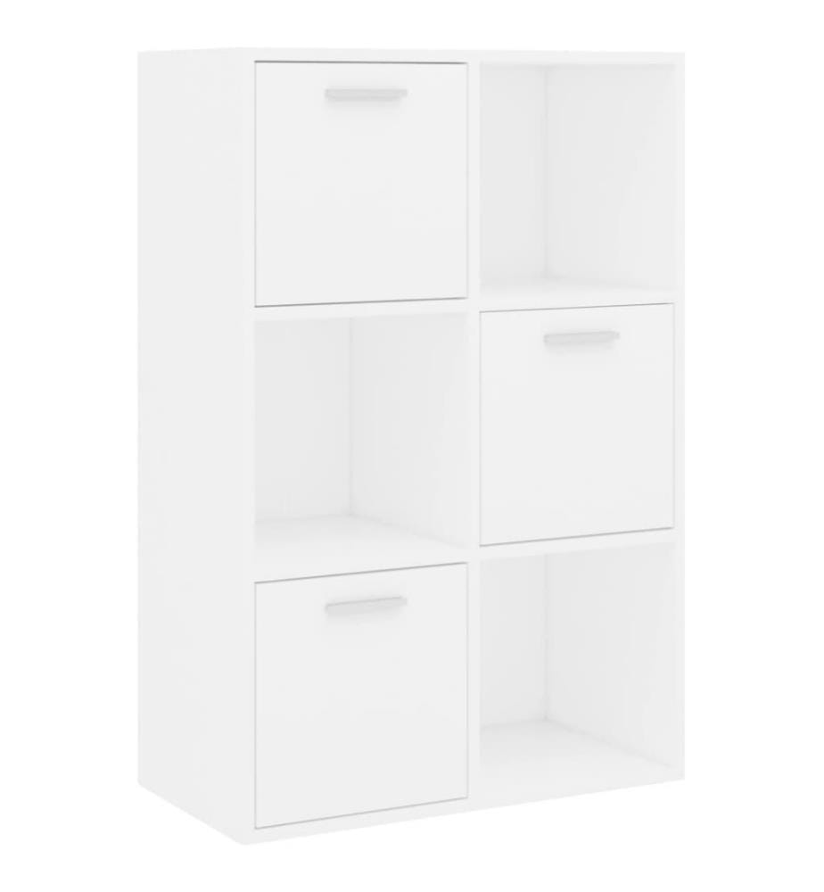 Armoire de rangement Blanc 60x29,5x90 cm Bois d'ingénierie