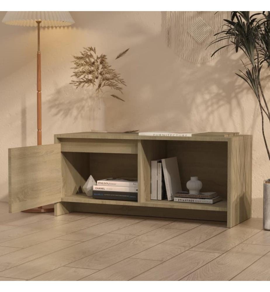 TV-Schrank Sonoma-Eiche 90x35x40 cm Holzwerkstoff