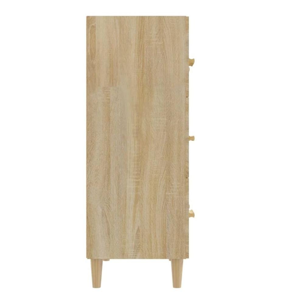 Sideboard Sonoma-Eiche 70x34x90 cm Holzwerkstoff