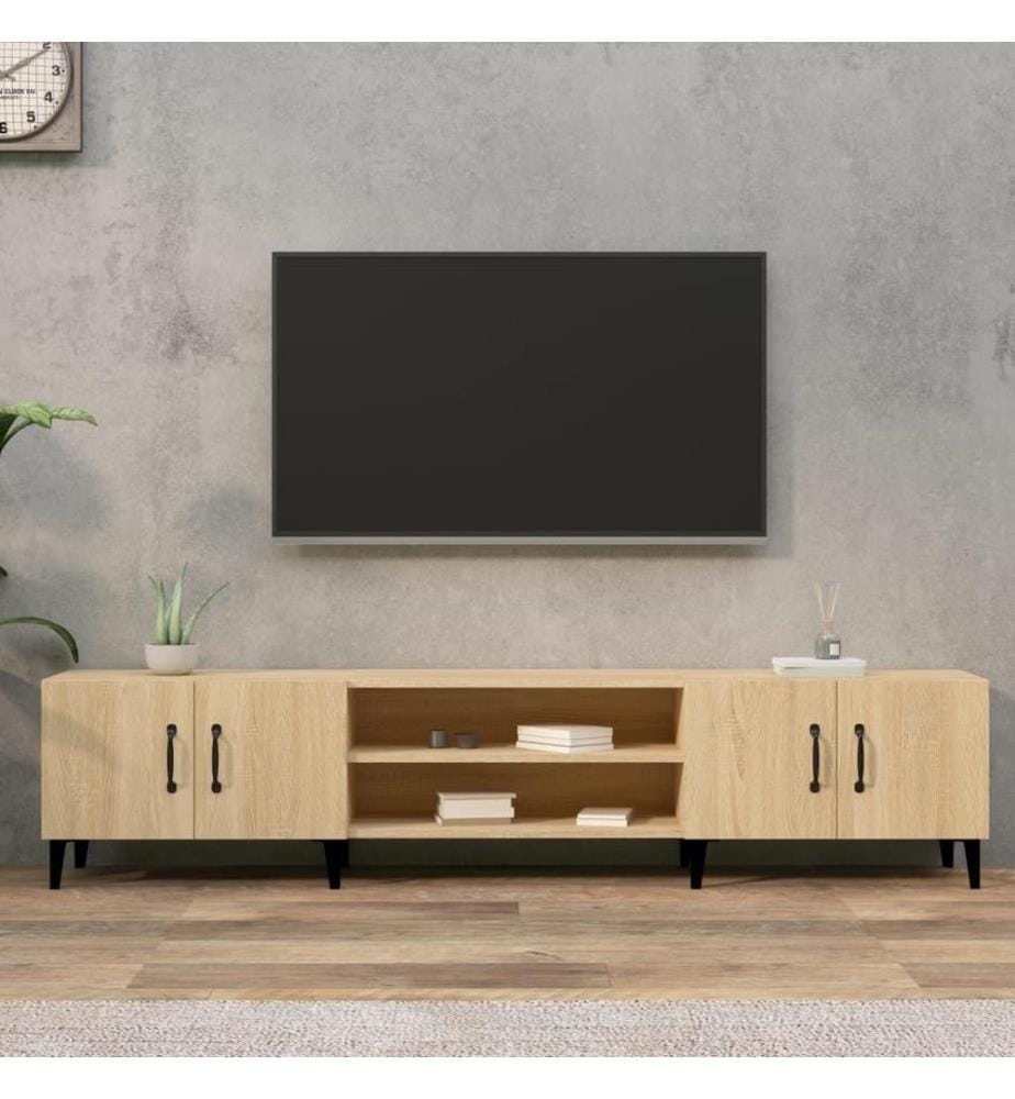 TV-Schrank Sonoma-Eiche 180x31,5x40 cm Holzwerkstoff