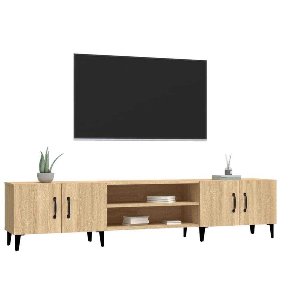 TV-Schrank Sonoma-Eiche 180x31,5x40 cm Holzwerkstoff
