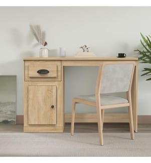 Schreibtisch mit Schublade Sonoma-Eiche 115x50x75 cm