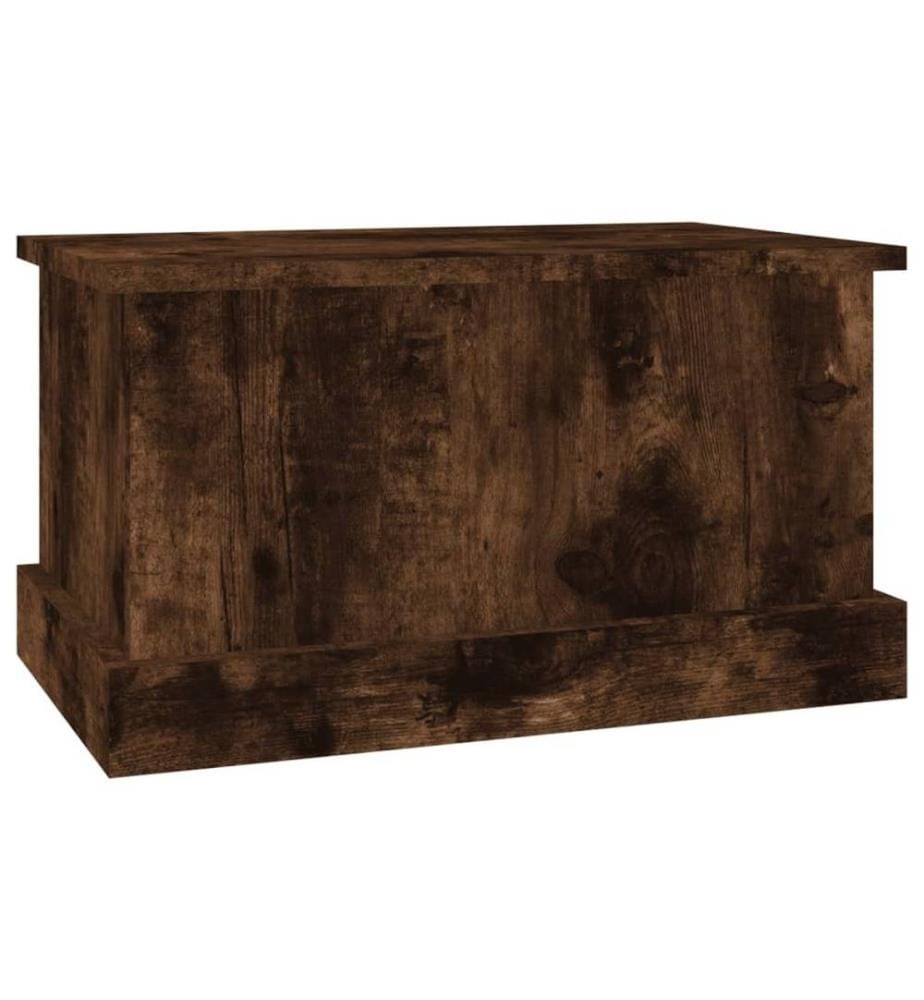Truhe Räuchereiche 50x30x28 cm Holzwerkstoff