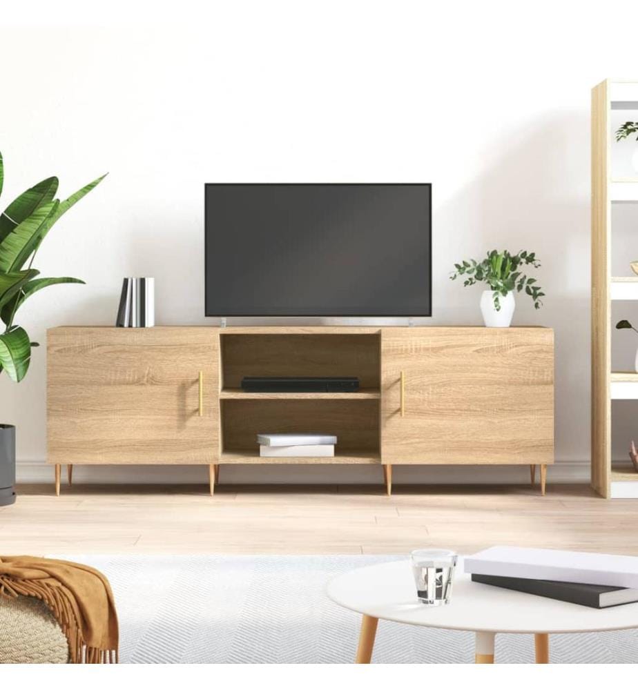 TV-Schrank Sonoma-Eiche 150x30x50 cm Holzwerkstoff