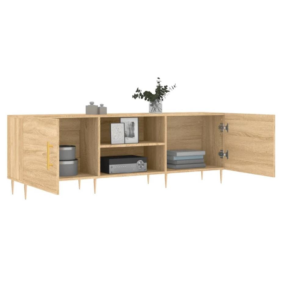 TV-Schrank Sonoma-Eiche 150x30x50 cm Holzwerkstoff