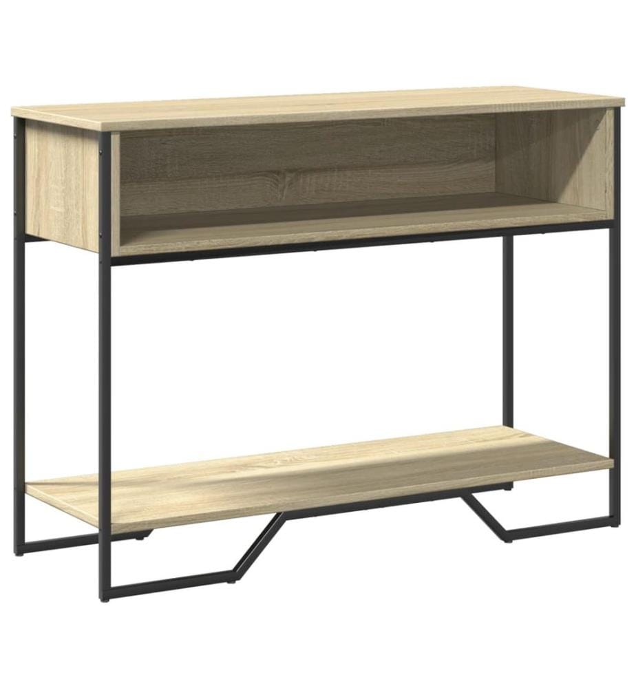 Konsolentisch Sonoma-Eiche 100x35x74,5 cm Holzwerkstoff
