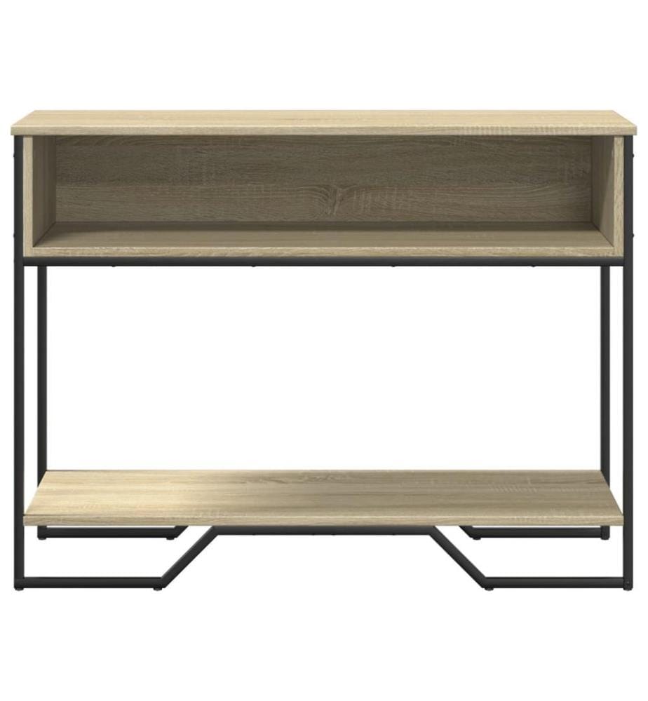 Konsolentisch Sonoma-Eiche 100x35x74,5 cm Holzwerkstoff