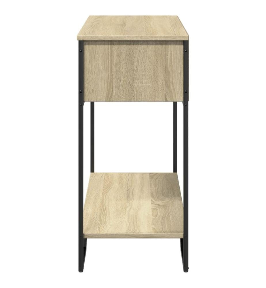 Konsolentisch Sonoma-Eiche 100x35x74,5 cm Holzwerkstoff