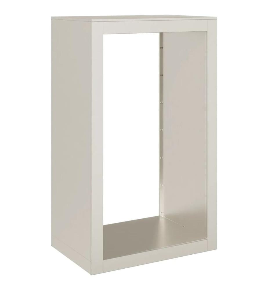 Brennholzregal 60x40x100 cm Wetterfester Stahl