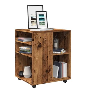 Rollschrank Altholz-Optik 60x53x72 cm Holzwerkstoff