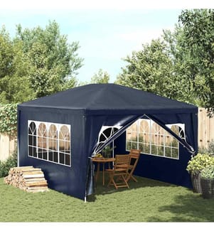 Partyzelt 3x4 m Blau