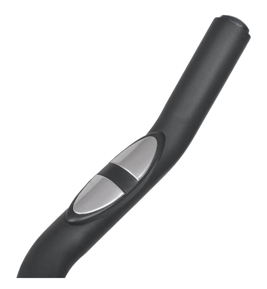 Heimtrainer mit Pulsmesser Schwarz und Rot