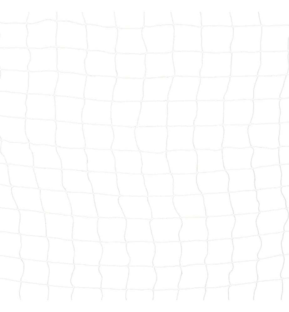 But de football 300x200x90 cm Métal Noir et blanc